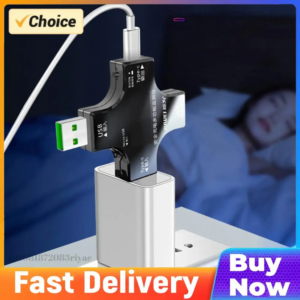 

Тестер USB Type-C: Измеритель напряжения и тока Type-C PD с цветным цифровым дисплеем, амперметр, детектор, тестер напряжения и тока USB для повербанков