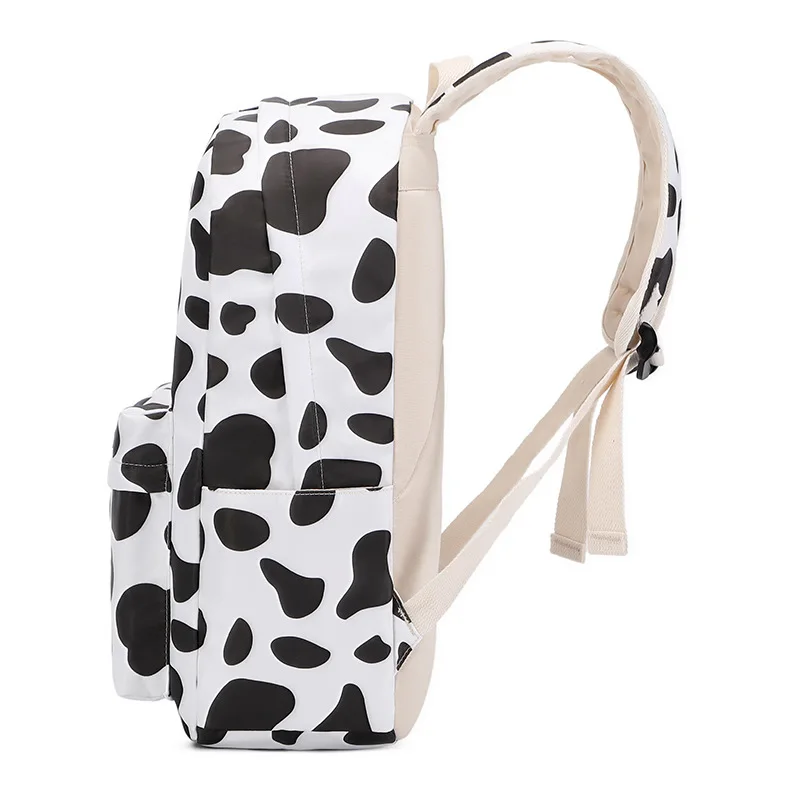 Mochila escolar de viagem casual fofa para meninas, grande capacidade, mochilas de estudante primário, lancheiras, estojo de lápis, crianças, conjunto 3 peças