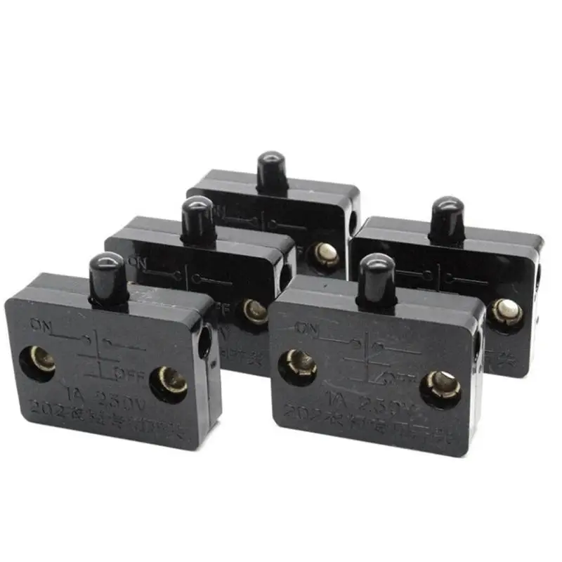 

652F Closet Safety Firstly Wardrobe Door Open Detection Switches Wardrobe Push Switches Wardrobe Door Contact for Security