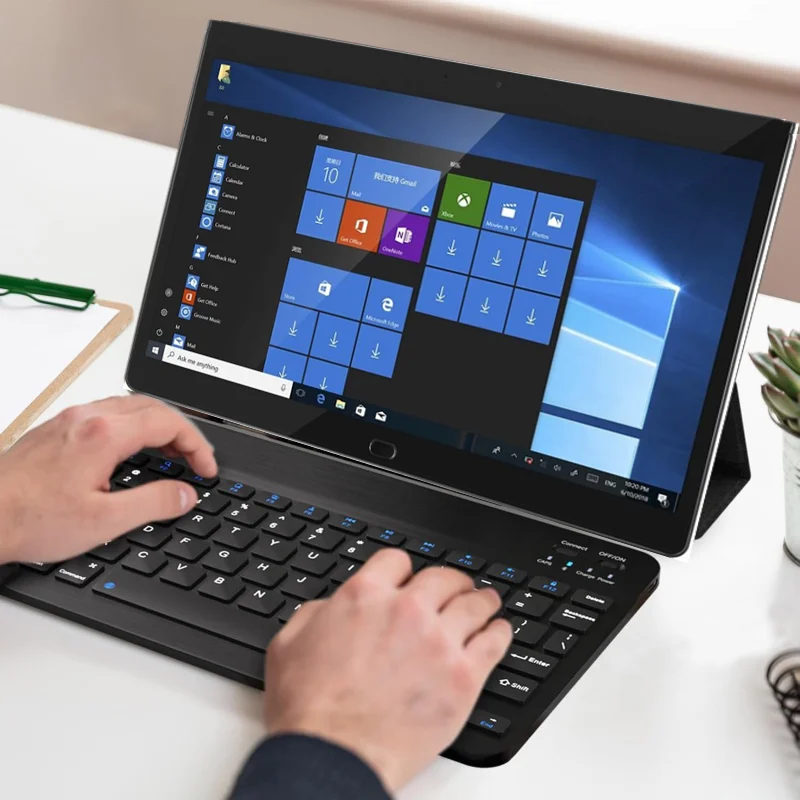 10.1 Polegada ar10 windows 10 tablet pc 8gb ram 128gb rom windows 10 quad core bluetooth câmera dupla usb 3.0 wifi