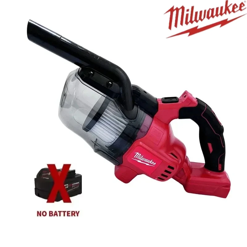 Milwaukee LED akumulátorový elektrický vysavač, přenosný, pro domácnost, průmysl, stavebnictví, úklidový nástroj, 18V baterie - náhled 6