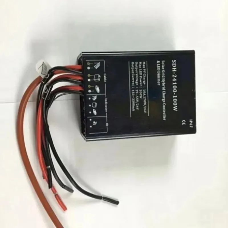

2026 Solar street light controller 12v 24v hybrid wind solar charge controller regulator