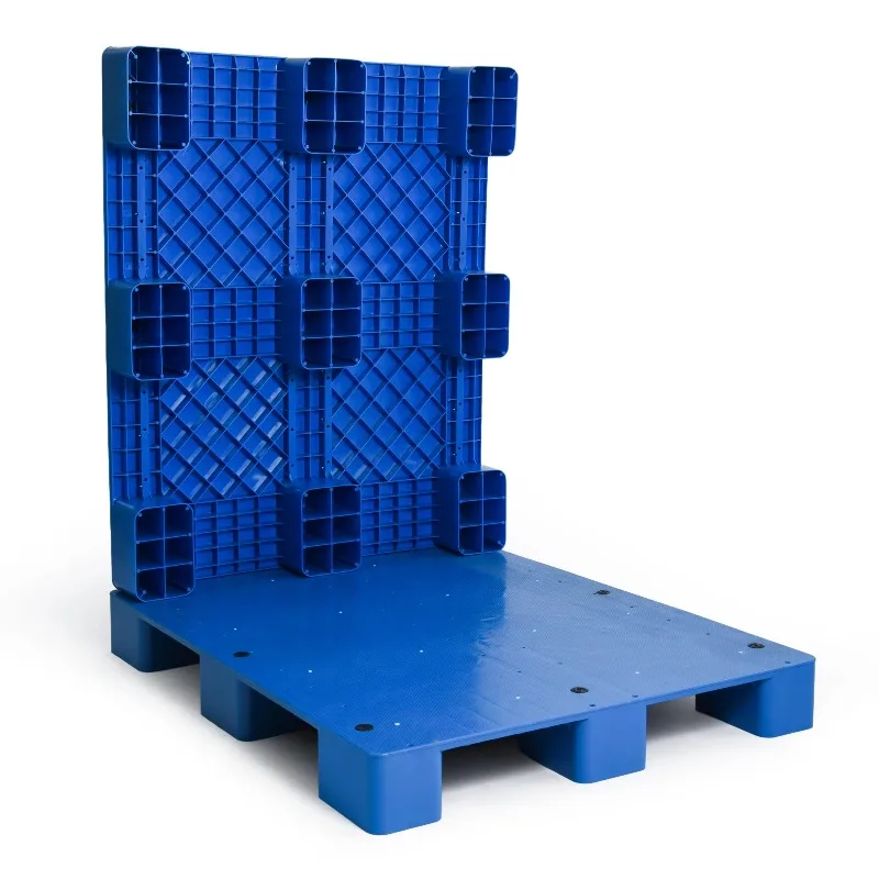 High-quality solid single-sided heavy-duty 9-foot flat HDPE plastic tray, durable, stackable,nested, and accessible on all sides