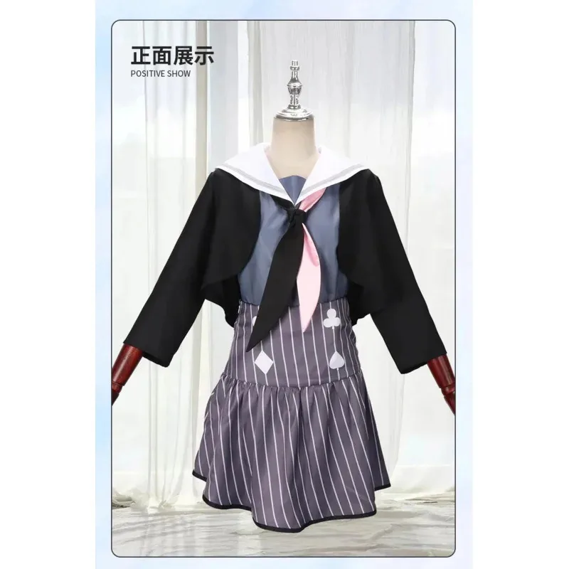 

Аниме-проект Sekai Colorful Stage! подвиг. Акияма Мизуки Косплей Костюм Парик Платье Лолиты Хэллоуин Вечеринка Наряд dt'99