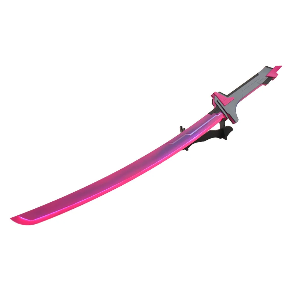 105 ซม.Valorant ไฟ LED ดาบ,เกมอุปกรณ์ต่อพ่วง,Katana คอสเพลย์ SAMURAI ดาบ, ลงโทษเกมปลอดภัยคอสเพลย์ PROP ของเล่นเด็กของขวัญ