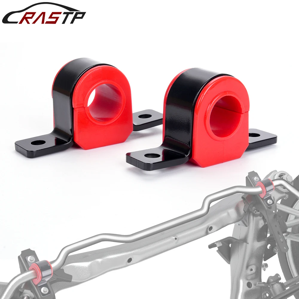 

RASTP-K80201 Монтажный кронштейн и комплект втулок стабилизатора передней поперечной устойчивости, совместимый с 4WD F250 F350 F450 F550 32 мм стержнем SFN066