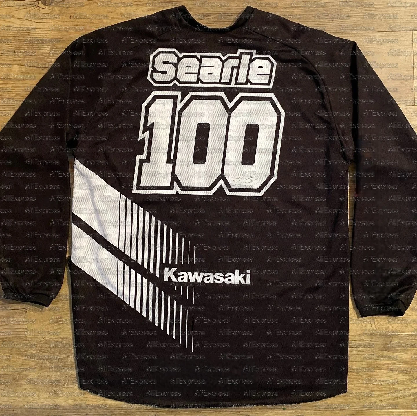 

2025 Kawasaki Motorcycle Sports Long Sleeve T-shirt Extreme Sports Premium Men's Street Top Comfortable Off Road CyclingSuit