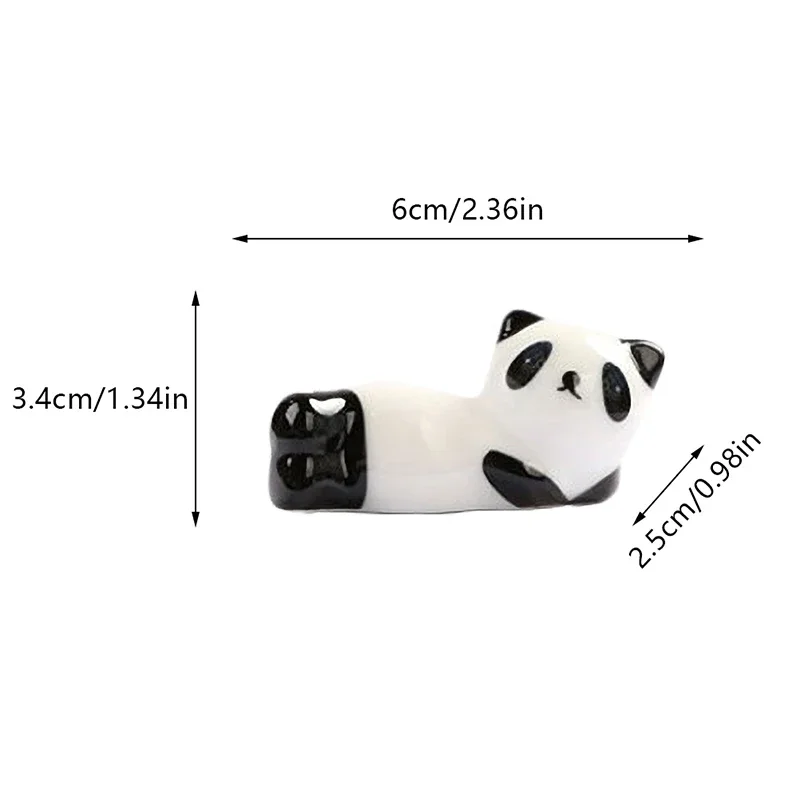 1pc Cute Panda Chopsticks Pillow Chopstick Rest Home Decor Chopstick Fork Holder Chopstick Holder Spoon Holder Pillow Tableware