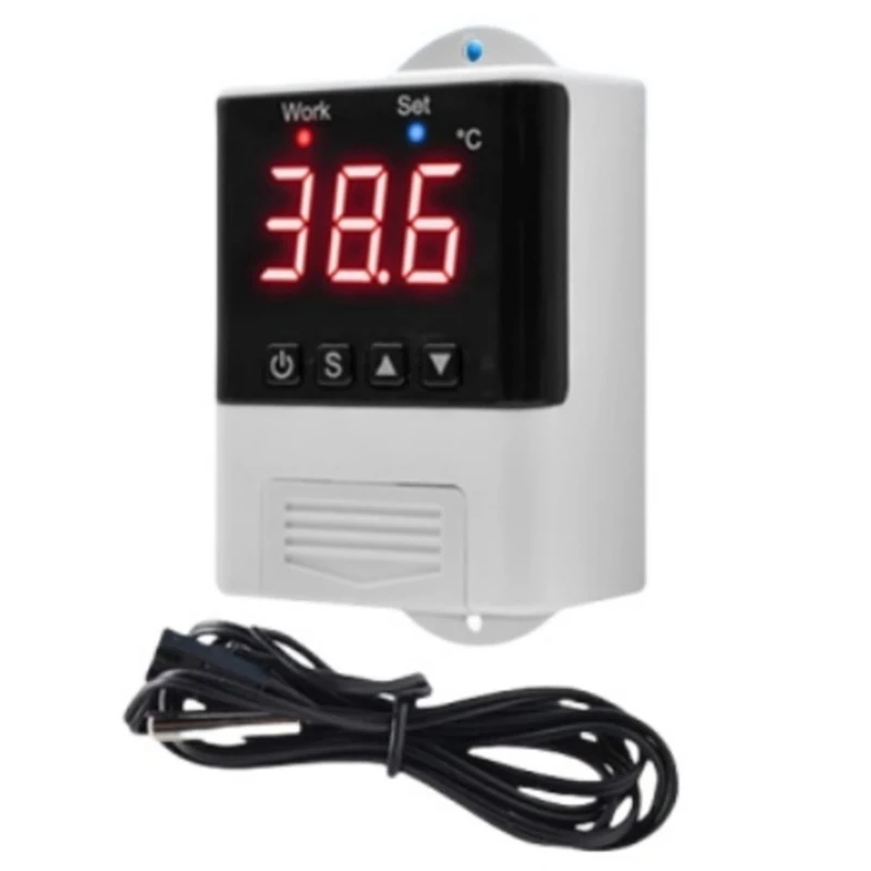 Digital Thermostat Controller Remote Control Aquarium Thermostat Temperature Controller Thermostat Heating Cooling Mode