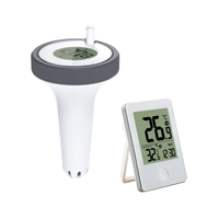 Wireless Thermometer LED Digital Display Electronic Thermometer Kit Waterproof Temperature Sensor For Swimming Pools Aquariums