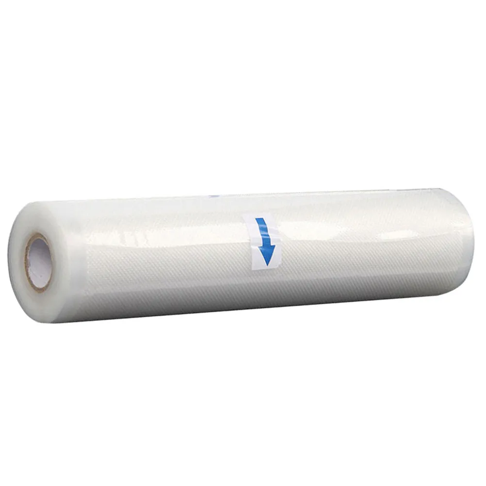 28x500cm Embossed Vacuum Sealer Bag Heavy Duty Food Storage Sealed Freshness Saver Vacuum Storage Bag for Vegetables Meat
