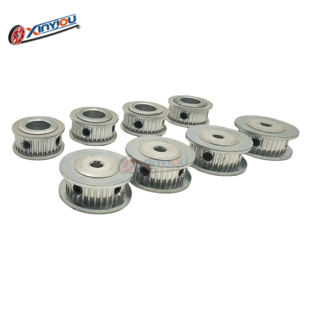 พูลเลย์ไทม์มิ่งแบบ AF ขนาด 2GT 32/34/35/36/38/40 ฟัน สำหรับสายพานกว้าง 6/10 มม. รู 3/4/5/6/6.35/~12/12.7/14/15 มม.