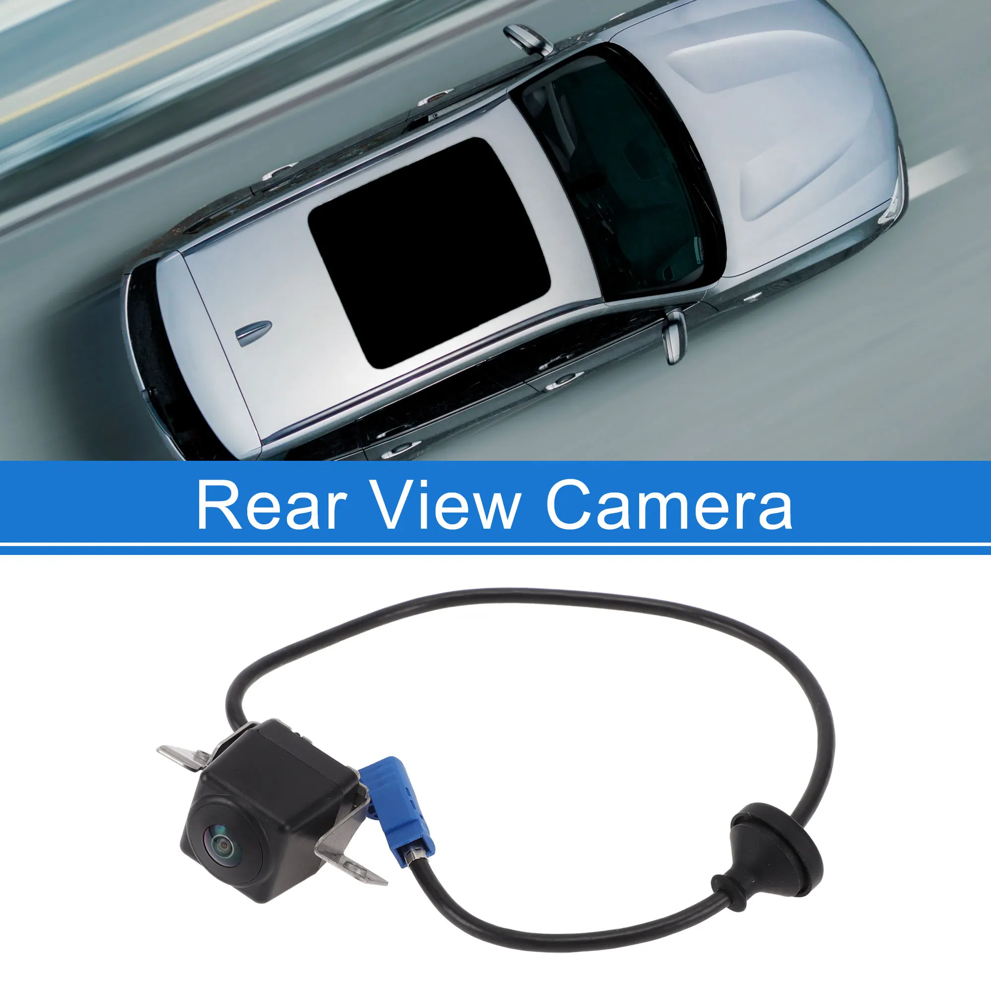 

UXCELL Rear View Camera for Tesla Model S 85D Dual Motor 2012-2018 License Plate Park Assist Camera Backup Reverse Camera