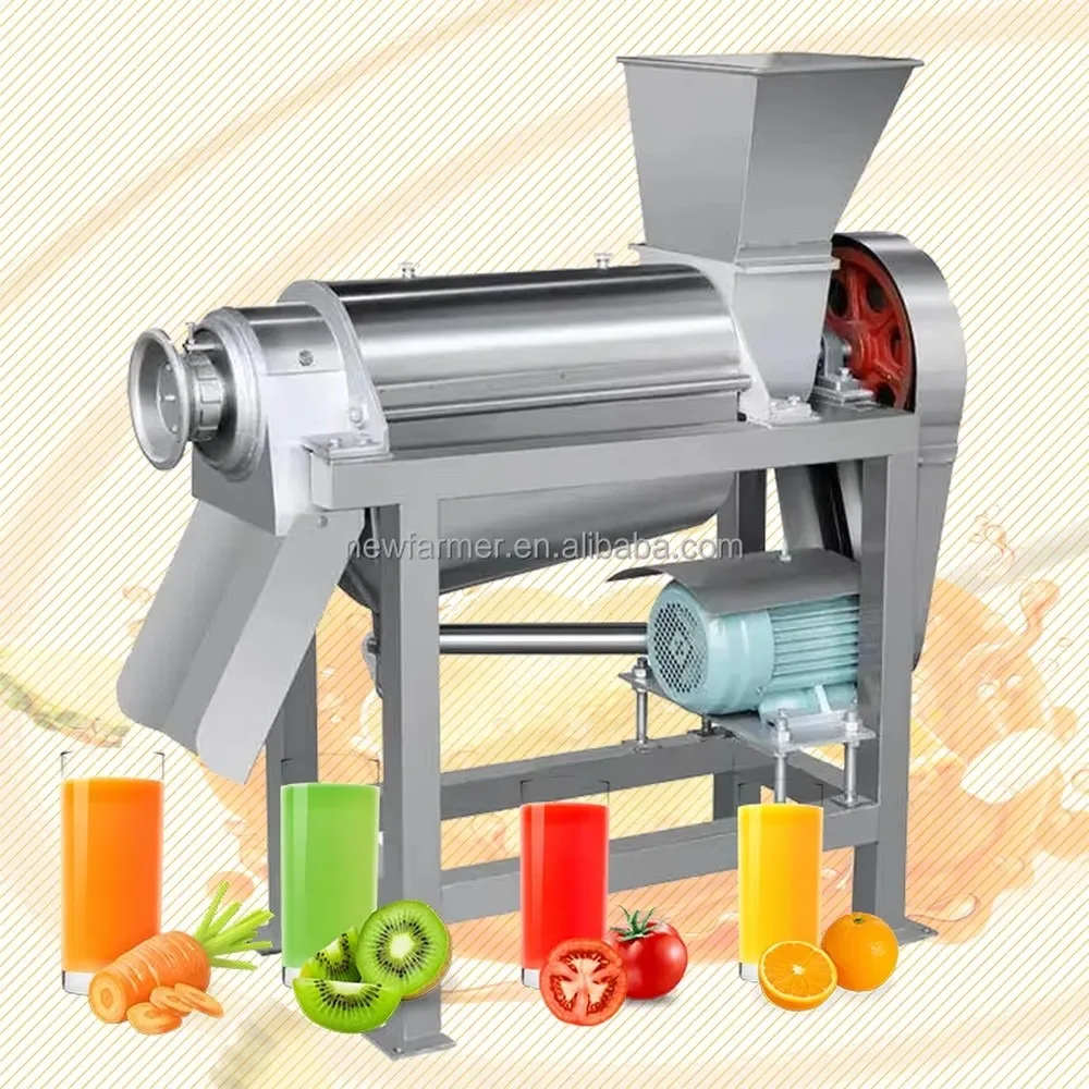 Industrial 0.5-3 T/H for Apple Fruit Juice Pulping Machine Pear Crusher Press Juicer for Apple Wine Making