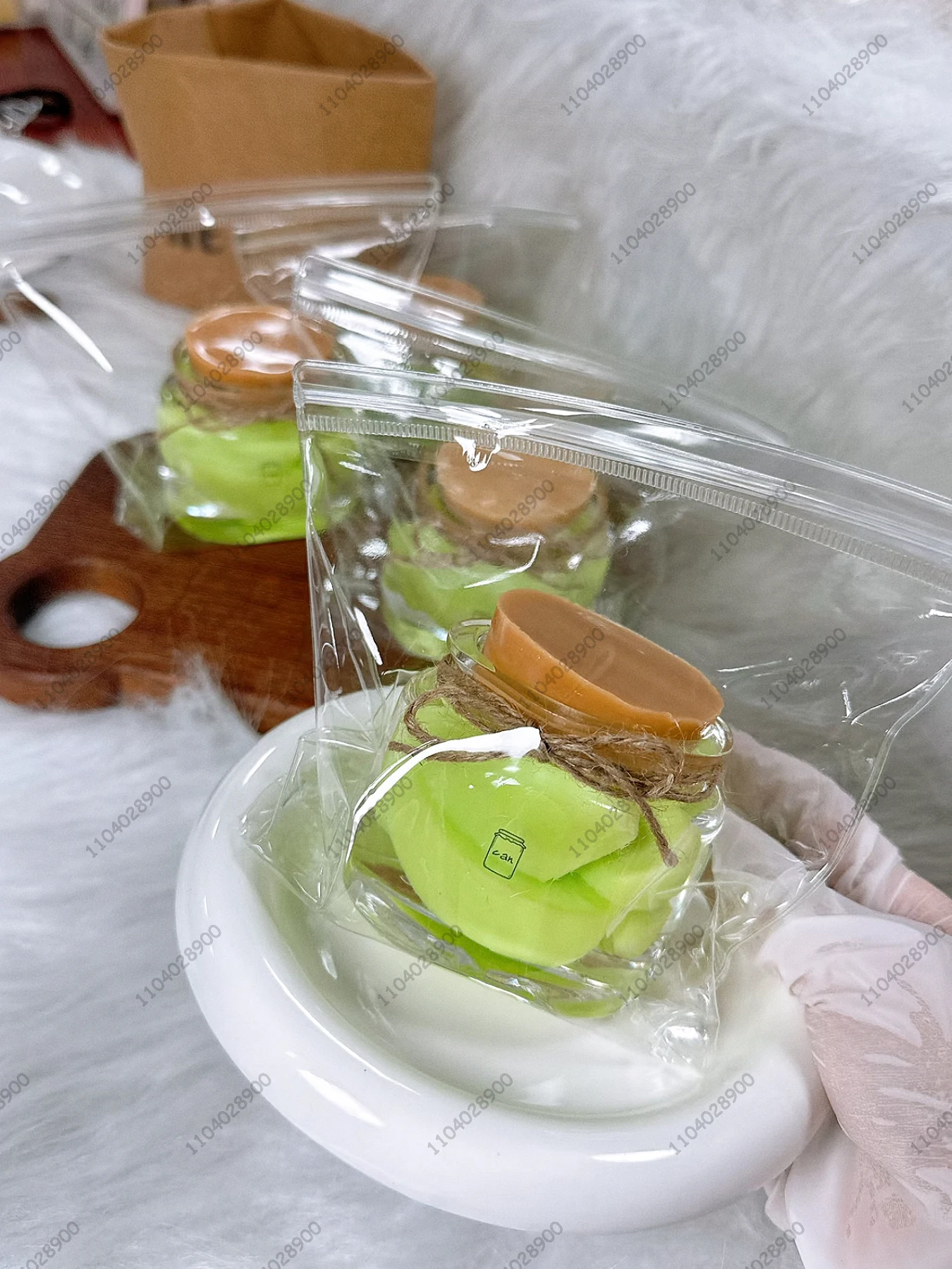 Barattolo di frutta in scatola Taba Squishy Silicone assortito polpa di frutta Barattolo di gelatina Giocattolo da spremere Mochi Giocattolo Squishy Antistress Giocattolo regalo