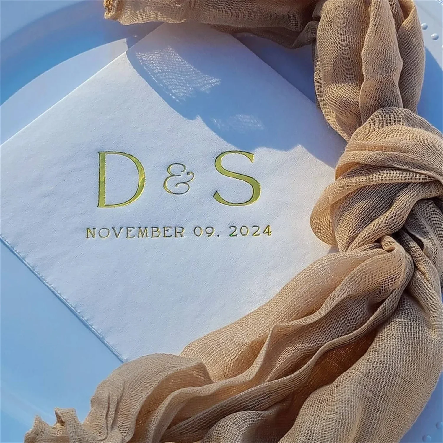 Serviettes de cocktail de mari - Wedding Package Gold avis et prix