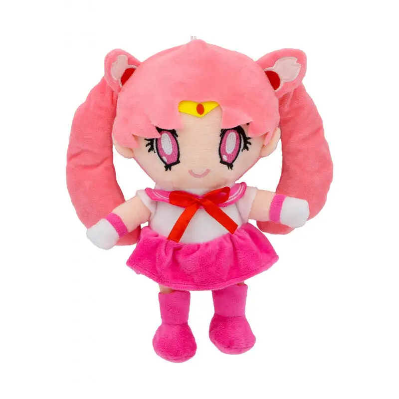 About 25Cm Sailor Moon Tsukino Usagi Chibiusa Kino Makoto Colorful Soft Plush Doll Window Decoration Accompanying Toy Girl Gift - view 4