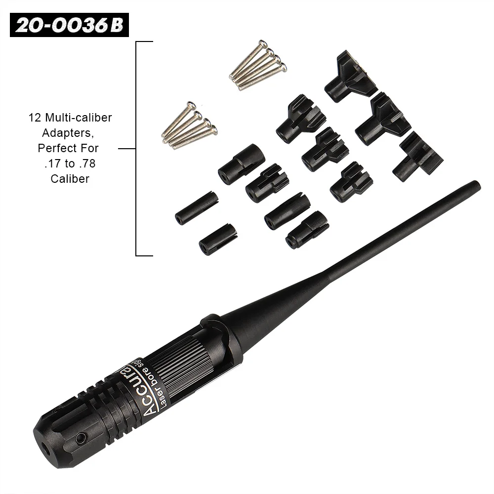 

PPT PP20-0036B Tactical Bore sighter Laser Rifle Red Laser Colimador Laser Sight