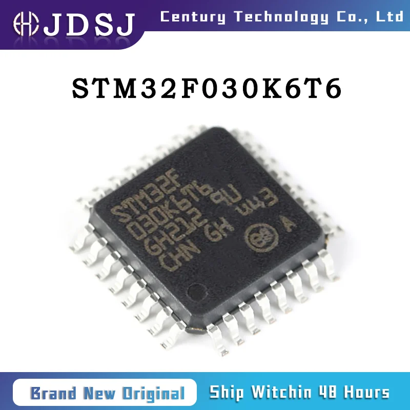 

5PCS/10PCS/50PCS/100PCS STM32F030K6T6 IC MCU 32BIT 32KB FLASH 32LQFP Brand New Original IC Chip