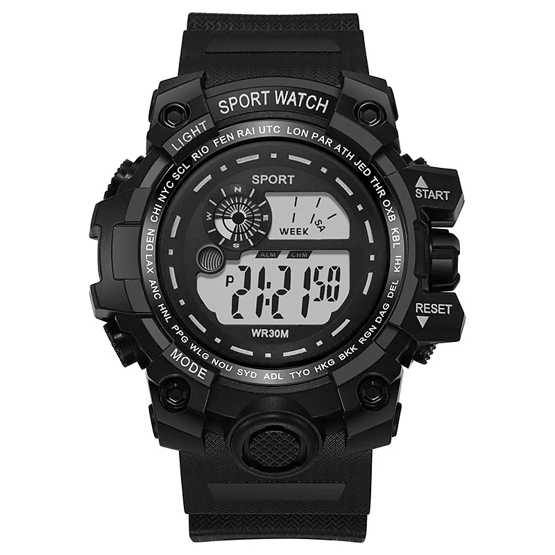 Men's LED Digital Watches Luminous Fashion Sport Waterproof Watches For Man Kids Teen Date Army Military Clock Relogio Masculino
