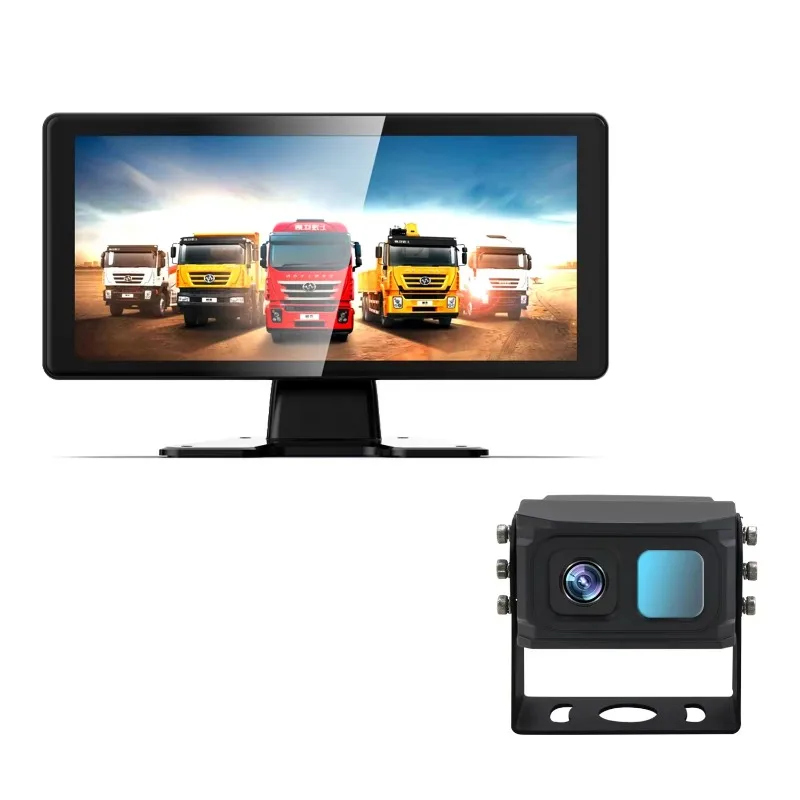 

10.36-inch AI AHD Driving Assistant with Dual Display & Infr ared Thermal Cam era for Vehicles