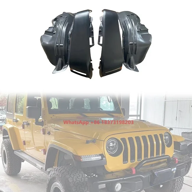 

LUMA 4x4 Car Offroad Accessories JK Upgrade to JL Fender Flares Fender Guard with Inner Fender for Wrangler JK 2007-2017