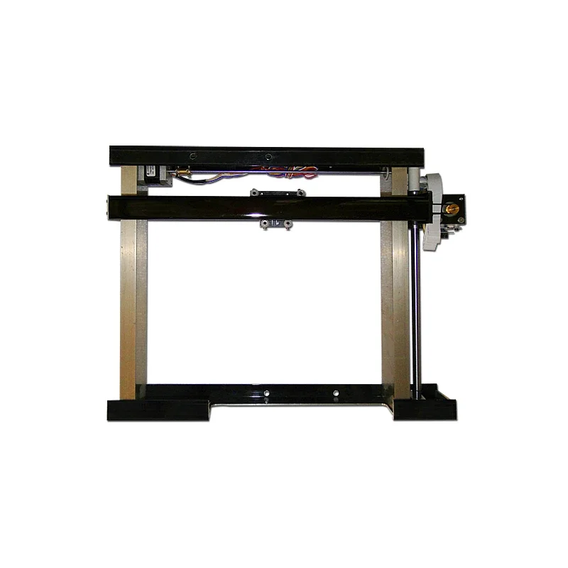 X Y Stage Table Bed Flex Cable Signal Type Single Axis Aluminum Rail DIY CO2 Laser Stamp Engraving Machine 3020 6040