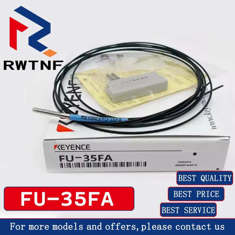 

Brand New Genuine FU-35FA KEYENCE coaxial M3 Small Aperture reflection sensor without astigmatism detector