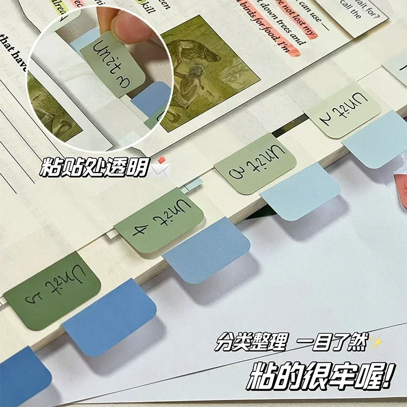 Sticky Index Tabs Multicolor Classification Stickers Sticky Index Label 120PCS Memo Notebook Sticker Office Supplies