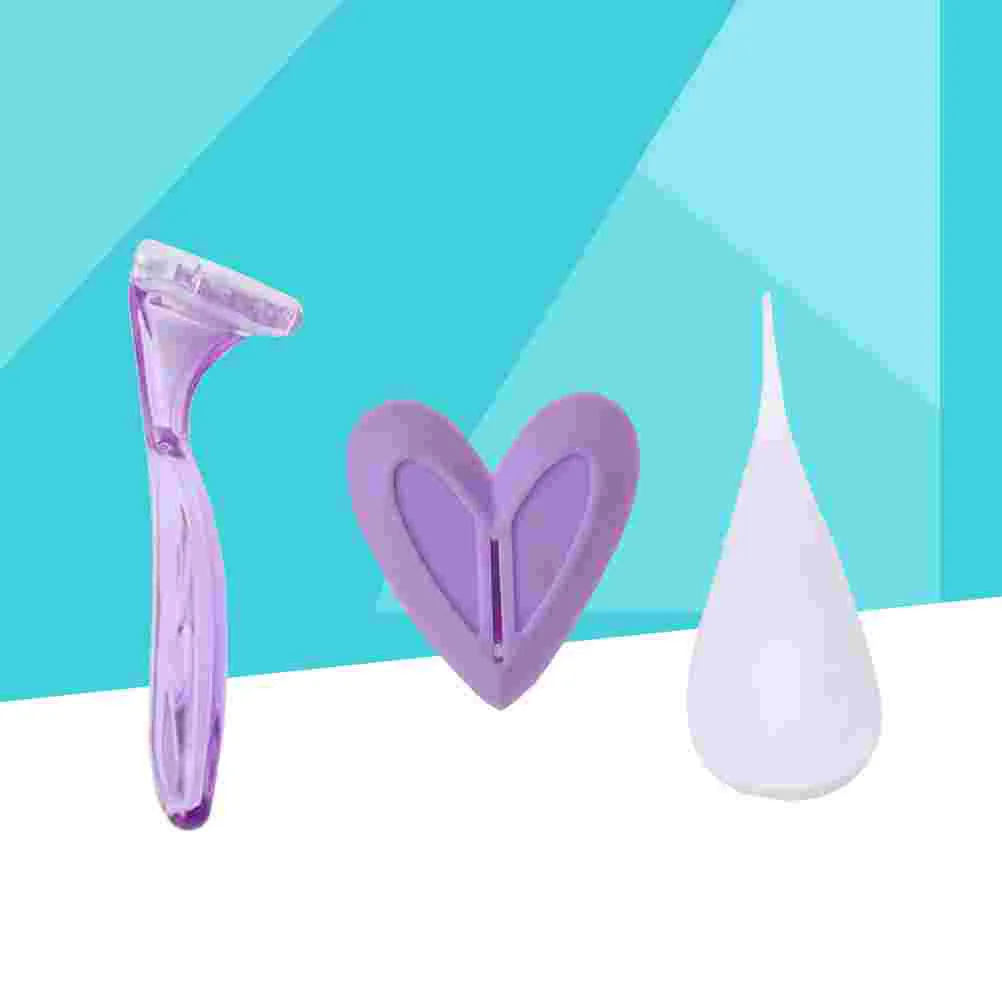 3 Pcs Clippers Bikini Hair Razor Women Privates Shaving Tools