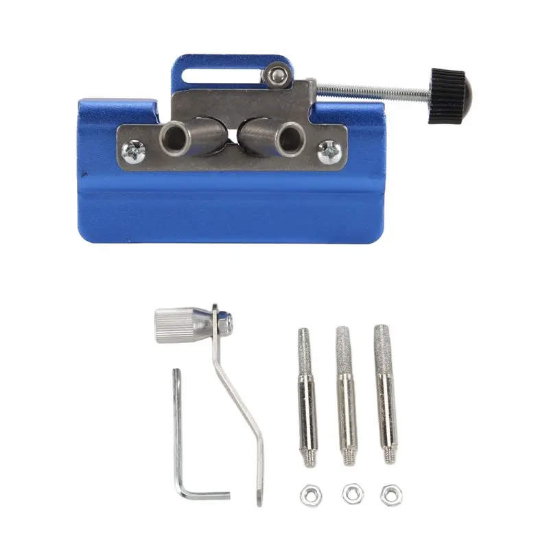 

Portable Hand-Operated Chain Grinder Set Chain Clamp Grinder Chainsaw Chainsaw Quick Grinding Tool Durable-[A04I Tools]