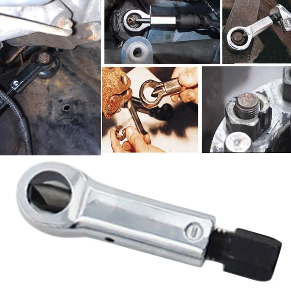 1Pc Heavy Duty Rust Resistant Damaged Nut Splitter Remover Rusty Nut Splitter Spanner Remove Cutter Tool Steel Wrench Hex