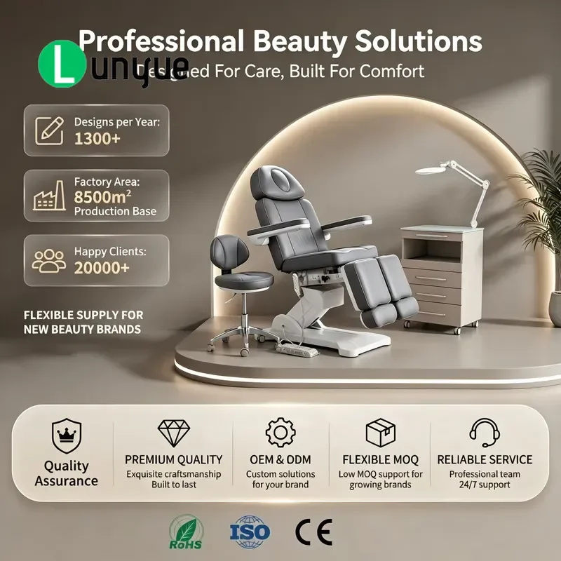 Electric Medical Examination Chair Adjustable Split Leg Professional Foot Therapy Clinic Hospital Podiatry Chair