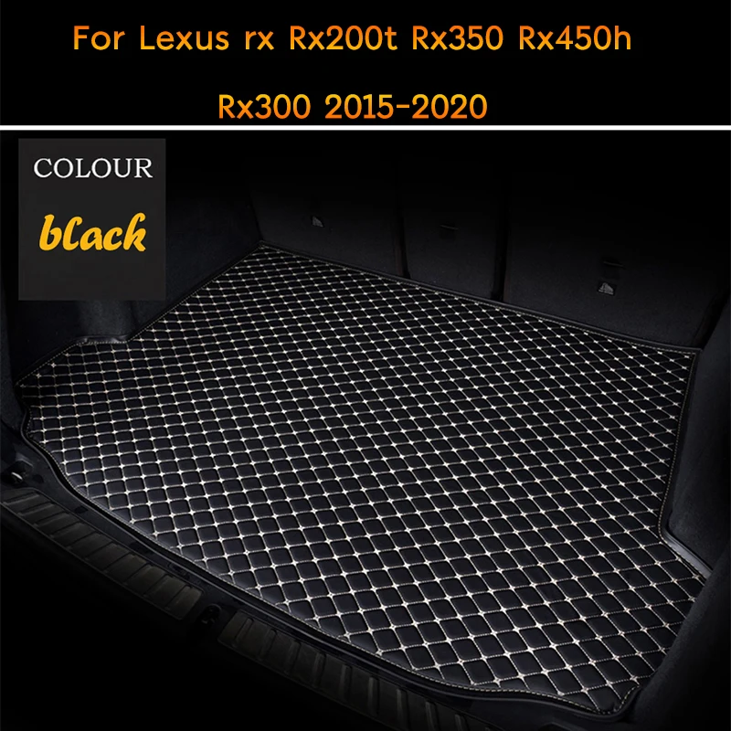 Customized For Lexus Rx Rx200t Rx350 Rx450h Rx300 2020 Artificial Leather Car Trunk Mat  Interior Details Carpet Car Accessories