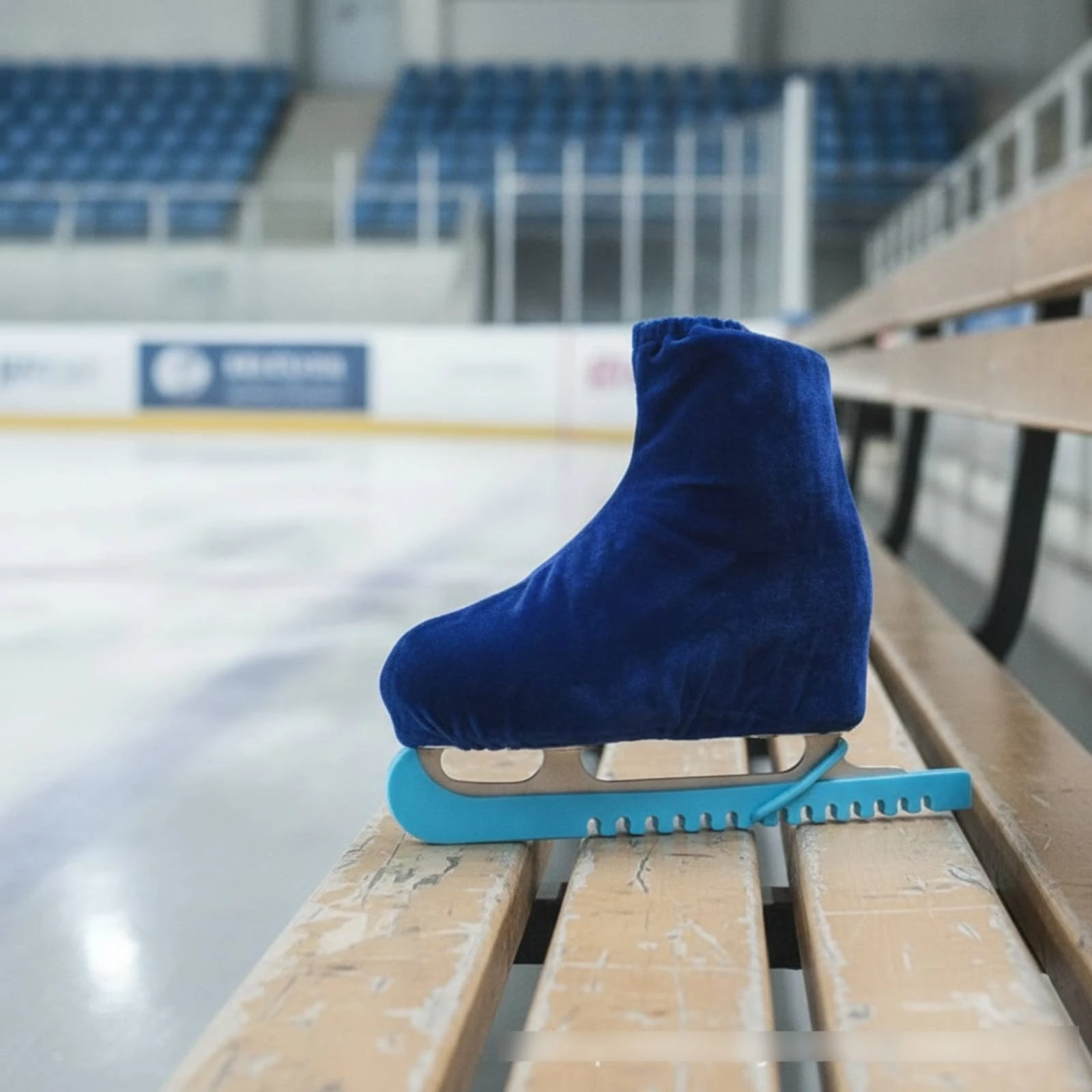 Boots - スケートブーツカバー 伸縮性のあるスケートカバー フィギュアスケーター向けシールド付きプルオンタイプ