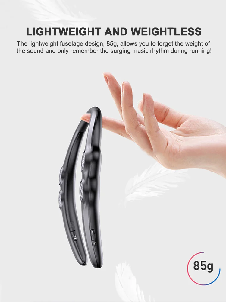 

Носимый Bluetooth-совместимый динамик, подвесной на шею, беспроводной звуковой модуль, 4 динамика, водонепроницаемый, для спорта и игр, саундбар