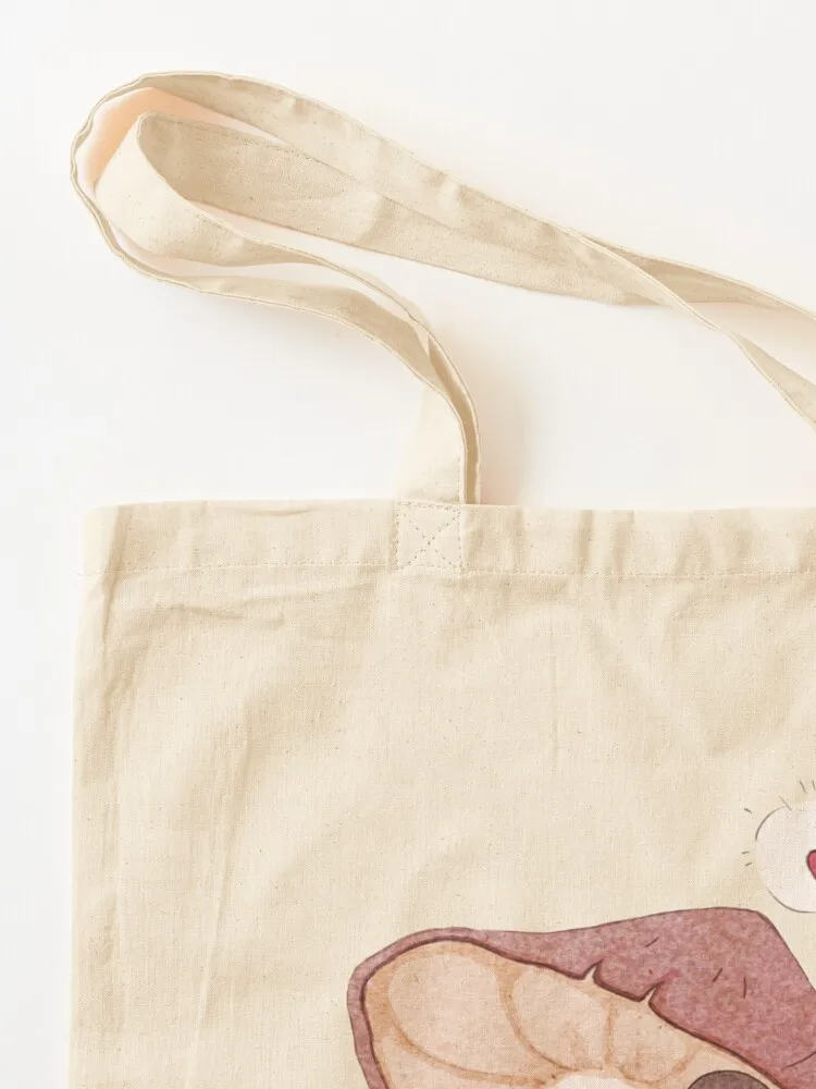 Miss You - فطر لطيف على الهاتف، حقيبة قماشية، حقيبة صديقة للبيئة، حقيبة يد للمتسوقين للسيدات #3