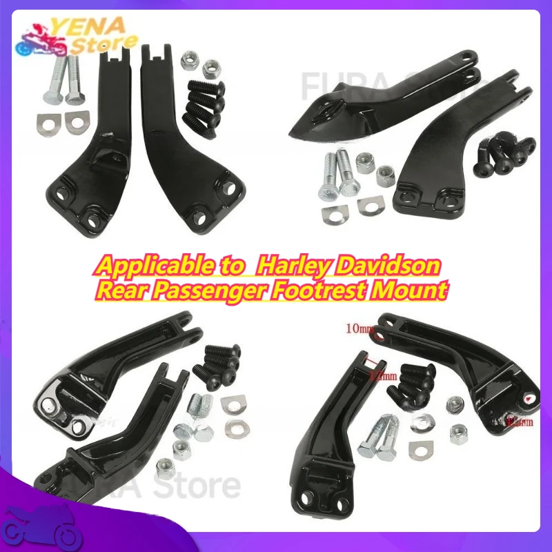 

Applicable to Harley Davidson Rear Passenger Footrest Mount for Dyna Touring Models 1993-2016