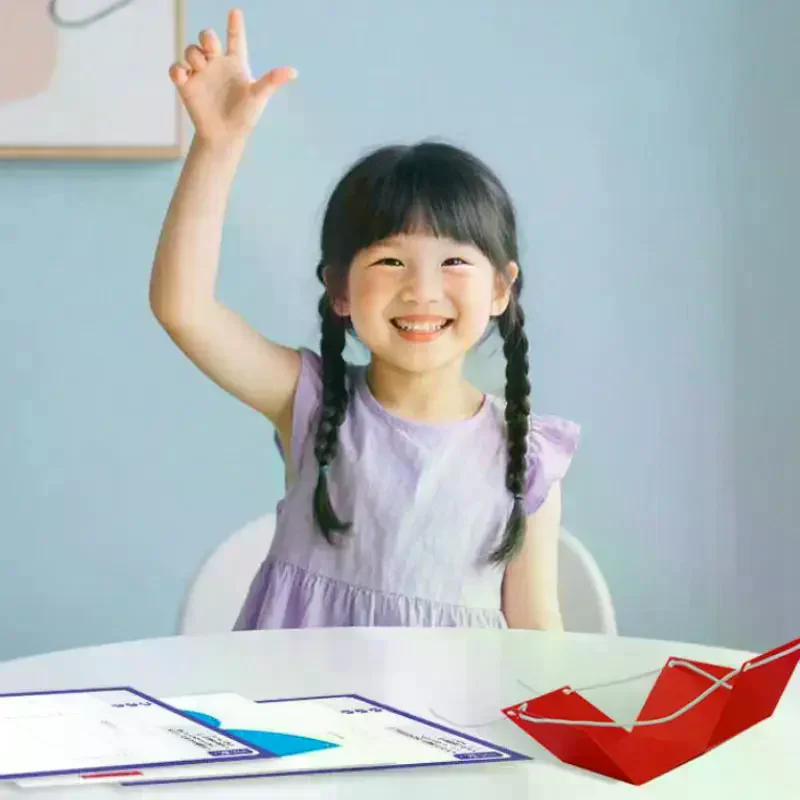 1 Set Spatial Thinking Training DIY Math Learning Book 3D Geometry Quiet Book For Kids Montessori Educational Tracing Workbook