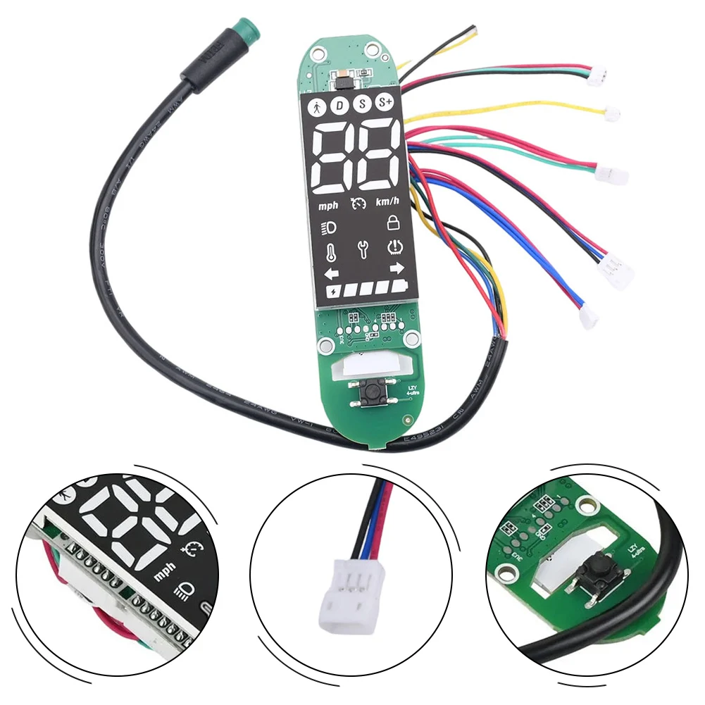 

10x3x2cm Electric Scooter Display Compact Electric Scooter Display Unit Modern Design Long-lasting Performance