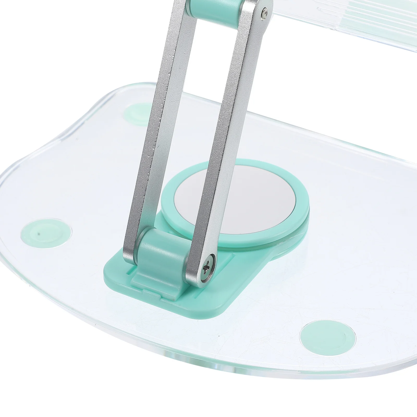 

Sturdy Foldable Tablet Stand Adjustable Acrylic Phone Holder for Video Viewing Reading and Typing Desktop Tablet Holder