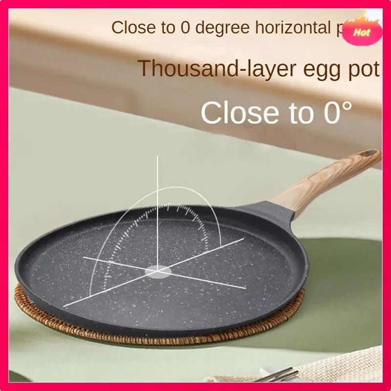 

ABYP 2X Non Stick Crepe Pan, Granite Coating Dosa Pan For Cooking, Flat Skillet For Tortillas, Omelette, Pancake Maker