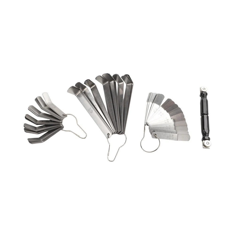 4Pc Grinding Head Feeler Gauge Set Steel Thickness Tool For Valve For Clearance Adjustment And Measurement In Trucks