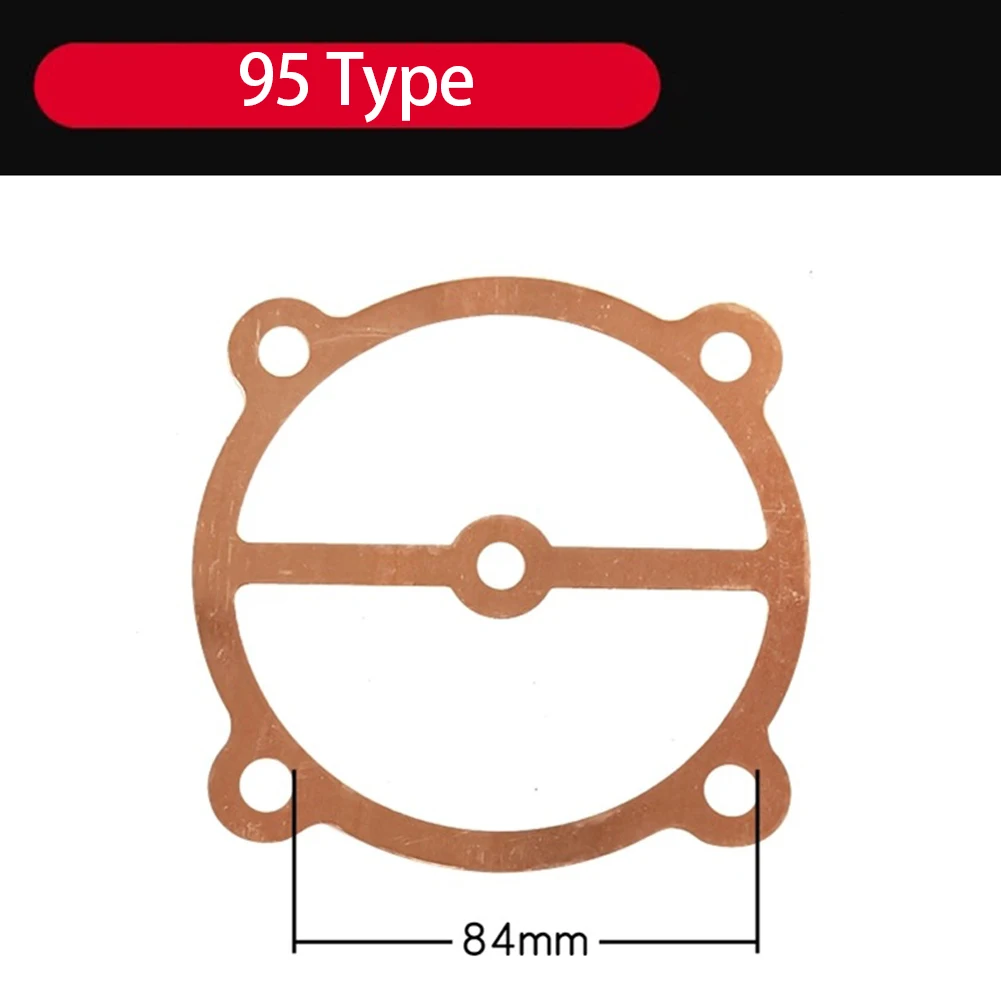 Guarnizioni piastra valvola Rondelle Compressore d'aria Base testata Cuscinetto in rame Accessori pompa aria Tipo 47/51/65/65/95