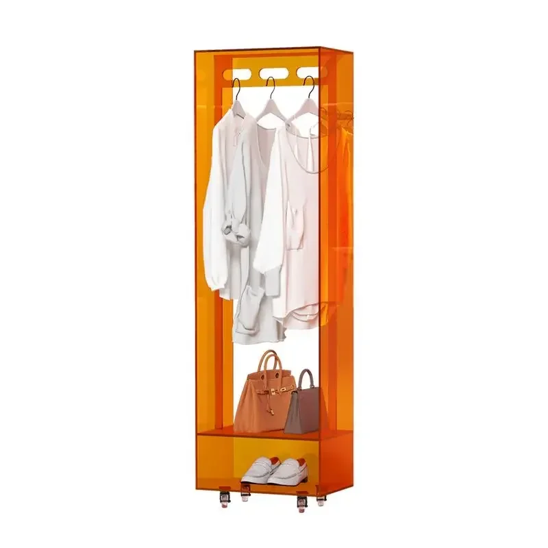

Household bedroom room storage small safety-free integrated clothes