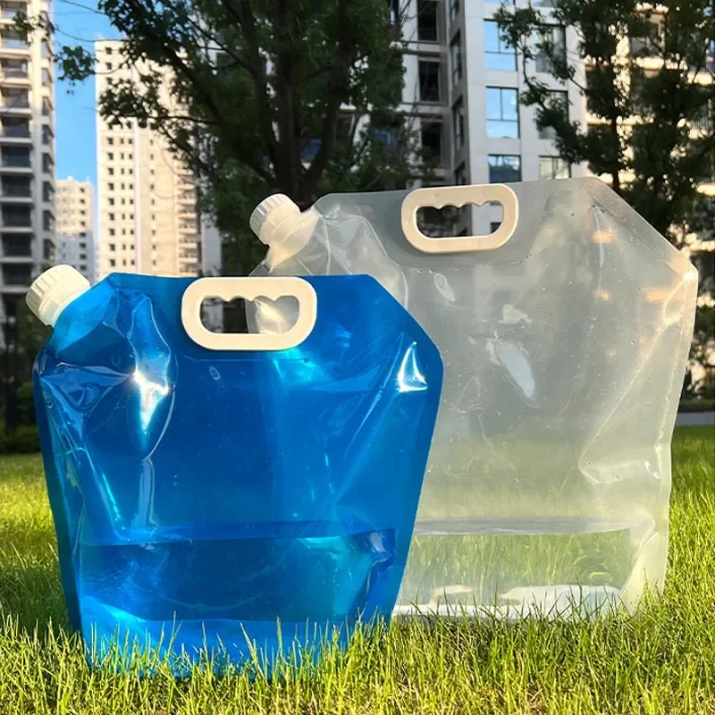 Water Bag Collapsible - 1-4 szt. 5/10L Kempingowy Worek na