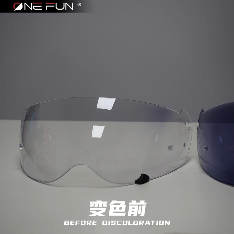 خوذة دراجة نارية فوتوكروميك مضادة للأشعة فوق البنفسجية عدسة قناع لـ KLIM KRIOS PRO TVD LAZER خوذة الشد قناع الملحقات درع