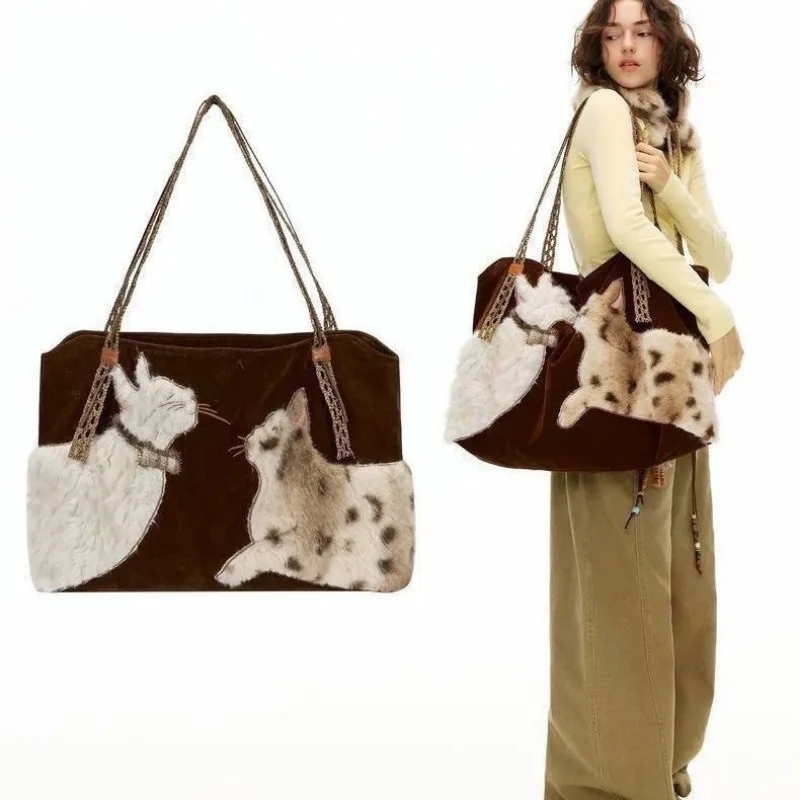 

1pcs Lady's Handbag Large Capacity Crossbody Bag Fashionable Commuting and Shopping Bag Suitable for Women's Trendy Handbag