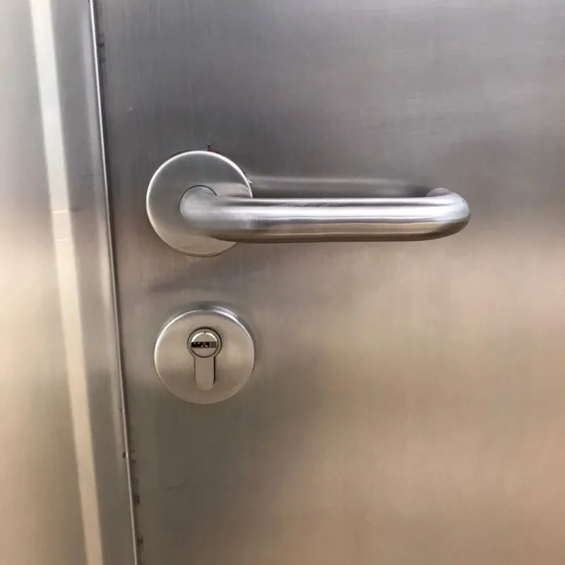 7250B Fireproof Split Lock Body Euro Standard Large Gourd Cylinder Hole 180*20 Stainless Steel Wooden Door Lock view 4