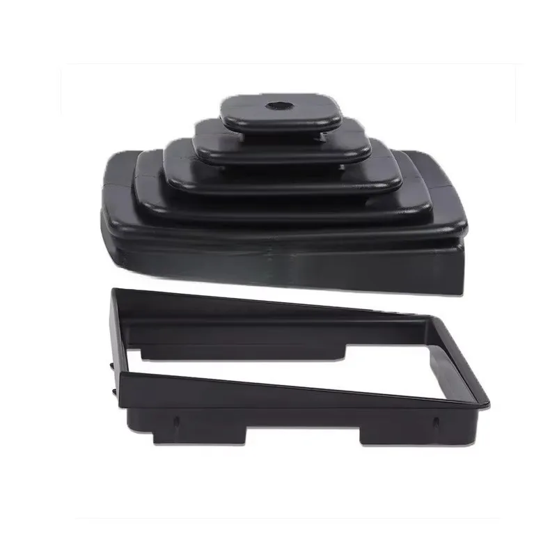 

A Set for Car Gear Boot Cover Wrangler TJ 1997-2004 Car Gear Shift Collars Auto Car Manual Stick Shifter Knob Gear Shift